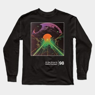 Alpha Centauri - Minimal Style Graphic Artwork Long Sleeve T-Shirt